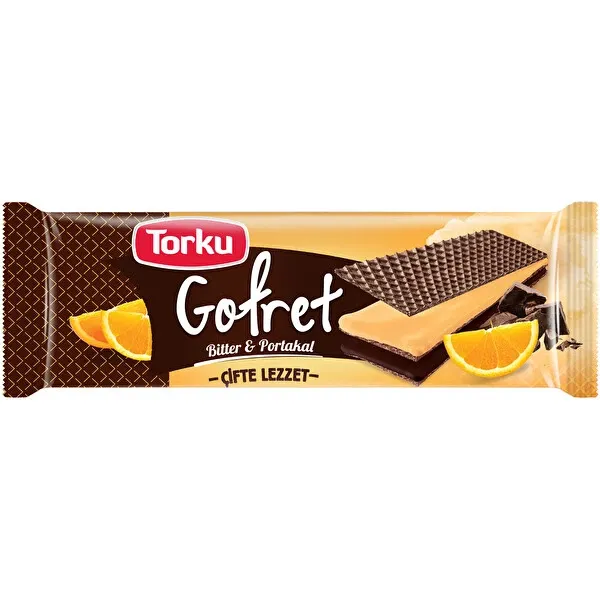 Torku Gofret Bitter & Portakal 142 G
