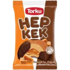 Torku Hep Kek Mozik Karamel Dolgulu 45 gr Kek
