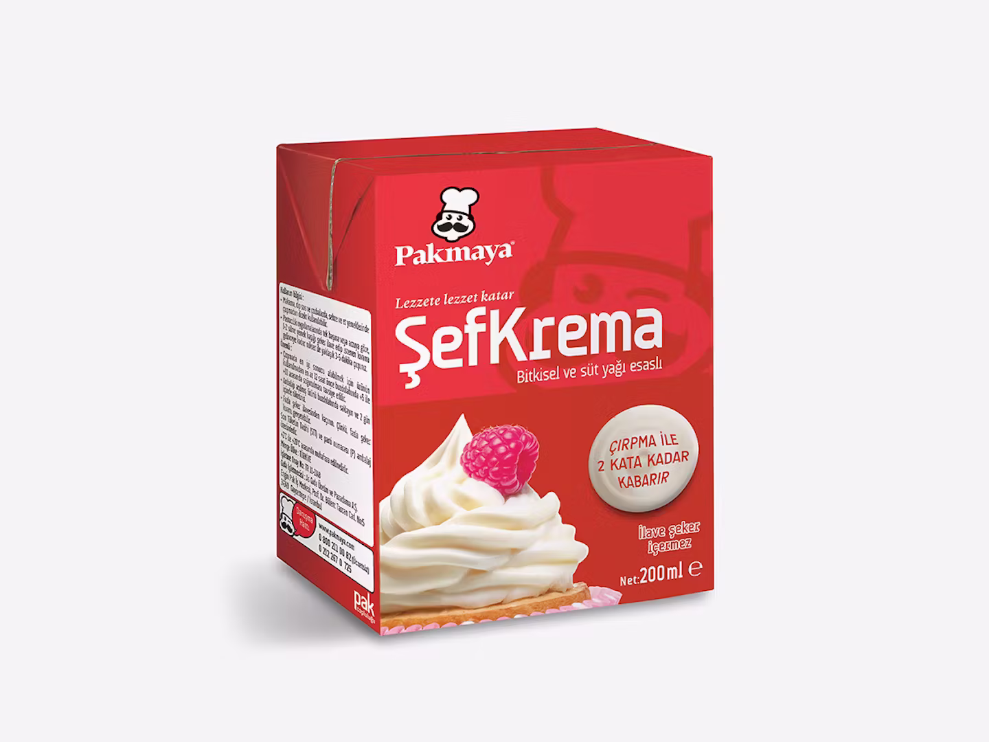 Pakmaya  ŞefKrema (200 ml)
