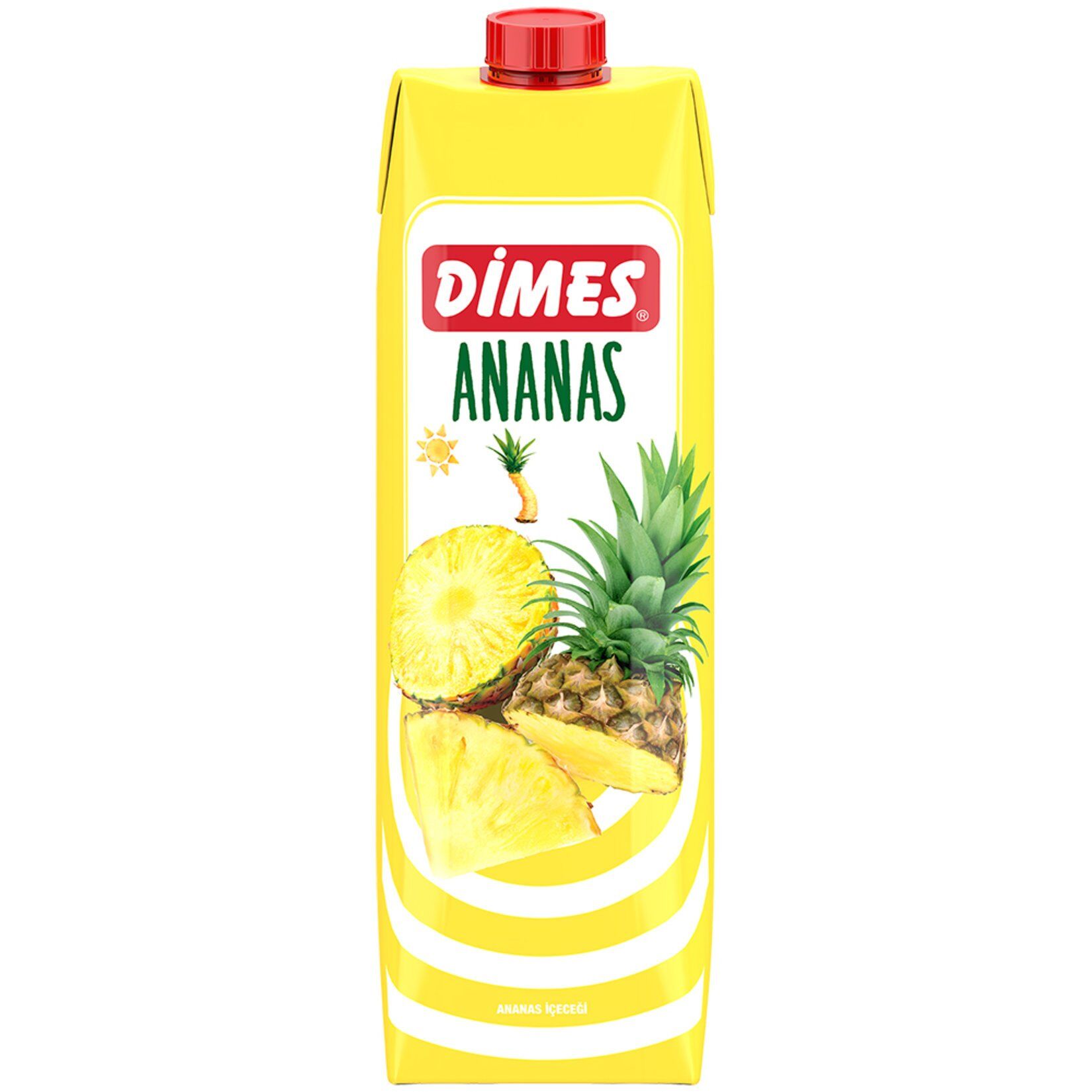 Dimes Ananas Meyve Suyu 1 lt