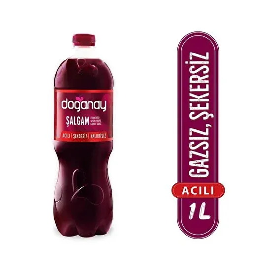 Doğanay Şalgam Suyu Acılı 1 L