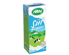 Sütaş Yarım Yağlı Süt 200 ml