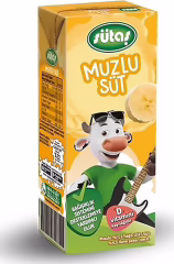Sütaş Muzlu Süt 180 ml