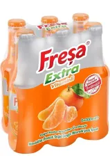 FREŞA Freşa Extra Mandalina Aromalı Maden Suyu 200 Ml X 6 Adet