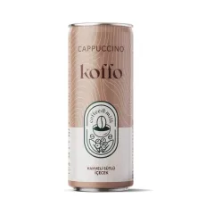 Koffo Şekersiz Soğuk Kahve Cappuccino 250 Ml