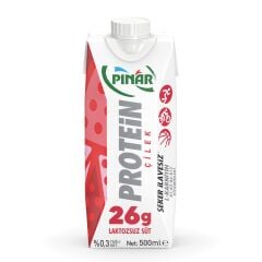 Pınar Protein Çilekli Süt 500 ml