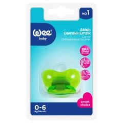 Wee Baby Akide Damaklı Emzik No:1 - YEŞİL