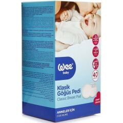 Wee Baby Klasik Göğüs Pedi (40 Lı)