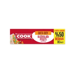 COOK Buzdolabı Poşeti Orta Boy