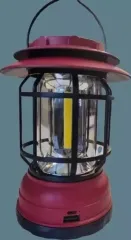 Mutlusan Nostalji Solarlı Kamp Feneri 5W Solar+Micro USB Şarjlı